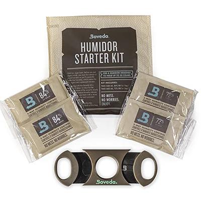 Boveda 62% & 69% Humidor Kit - RH 2-Way Humidity Control – Restores &  Maintains Humidity – All in One Humidor Bundle – Patented Technology for  Cigar