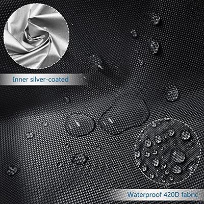 AKEfit 2pack Washer Dryer Cover Set, Portable Washing Machine Cover, 420D  Dustproof Front Load Dryer Cover Waterproof Washer Covers for Outside Top  Load with Zipper 27Wx26Dx43H,Black - Yahoo Shopping