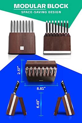 Dalstrong Steak Knives - Set of 4 - Serrated Blade - Gladiator Series Elite  - Forged German High-Carbon Steel - Table Dinner Kitchen Knives - Sheaths