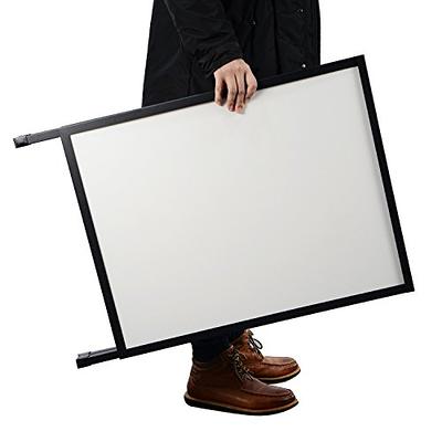 Outdoor A-Frame Sidewalk Sign 24x36 Inch Sandwich Board, Black