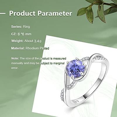  Womens Fashion Luxury Rings New Infinite Elements Zirconia Ring  Wedding Engagement Promise Eternity Ring for Girlfriend Mother : Clothing,  Shoes & Jewelry