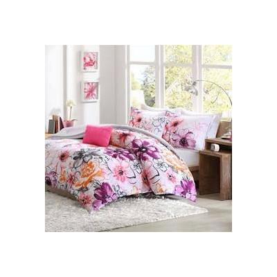 Intelligent Design Olivia Twin/Twin XL Comforter Set in Pink