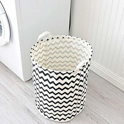Collapsible Laundry Baskets, Portable Lightweight Durable Round Laundry  Basket Organizer with Handles, Popular Storage Baskets for Book, Toy,  Clothes, 34x45cm # - Yahoo Shopping