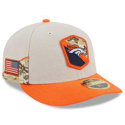 Miami Dolphins New Era 2023 Salute to Service 9FIFTY Low Profile Snapback Hat - Stone/Aqua