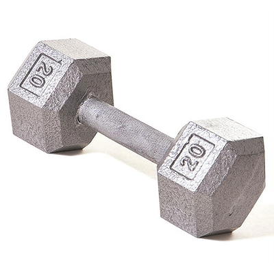 Body Solid Grey Hex 80-100 lb Dumbbell Set