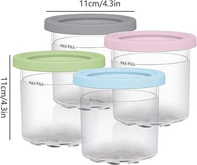 Ice Cream Pints Cup,Ice Cream Containers with Lids for Ninja Creami  Pints,Safe & Leak Proof Ice Cream Pints Kitchen Accessories,for NC300S  NC299AM Series Ice Cream Maker (2PCS-2) - Yahoo Shopping