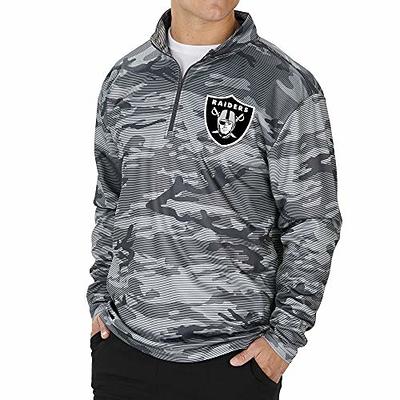 Men's Heather Gray Las Vegas Raiders Big & Tall Fleece Raglan Full-Zip  Hoodie Jacket