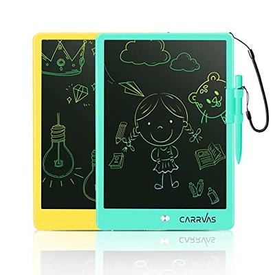 2 Pack 10 Inch Colorful Doodle Board Drawing Pad for Kids