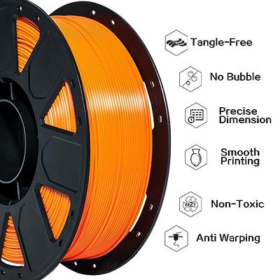 Creality PLA Filament Pro Grey, 1.75mm 3D Printer Filament, Ender PLA +  (Plus) Printing Filament, 1kg(2.2lbs)/Spool, Dimensional Accuracy ±0.03mm.  Fit