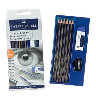 Faber-Castell 12 Count Metallic Oil Pastels- Adult Art Set for