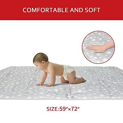 Baby Playpen Mat, Extra Large Thick Playmat, Non Slip Cushioned