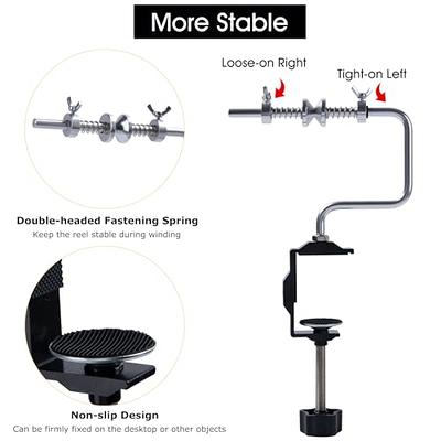 Sturdy Clamp Fishing Line Spooler Convenient and Reliable Line Winding Tool