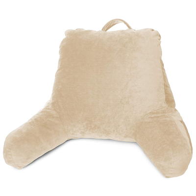 Clara Clark Reading Pillow, Medium Bed Rest Pillow with Arms for