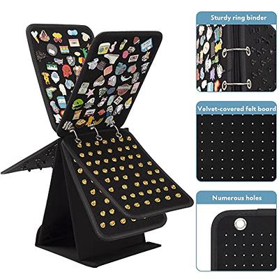  PACMAXI Enamel Pin Display Pages Pin Carrying Case