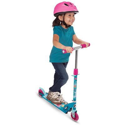 Disney Princess Kids LED Inline Scooter, Purple