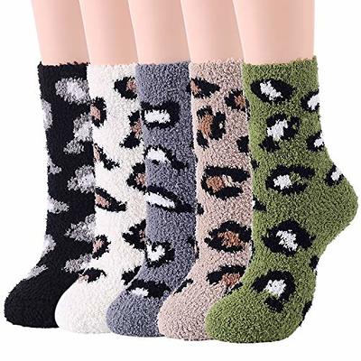 Zando Fuzzy Socks for Women Cozy Fluffy Socks Warm Slipper Socks Winter Fuzzy  Socks Cute Fleece