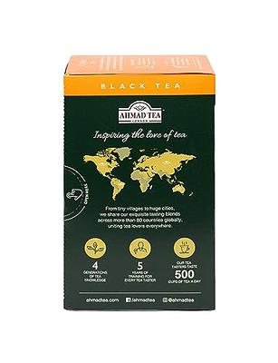 Ahmad Tea Black Tea, English Tea No.1 Teabags, 100 ct - Caffeinated &  Sugar-Free