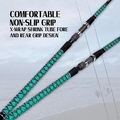 Portable Fishing Rod Telescopic Fishing Rod and Reel Combo Durable Carbon Fishing  Pole Lightweight Saltwater Rod Surf Rods with Comfortable Handle Non-Slip  Handle : : Sports & Outdoors