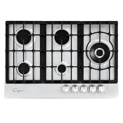 Empava 36-in 5 Burners Stainless Steel Gas Cooktop in the Gas Cooktops  department at