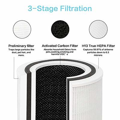  Flintar H13 True HEPA Replacement Filter, Compatible