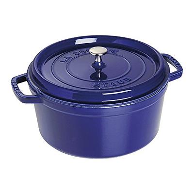 The Pioneer Woman Floral Enamel on Cast Iron 2-Quart Dutch Oven with Lid, Periwinkle, Size: 1 Piece