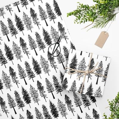 Christmas Wrapping Paper Gift, Custom Face Wrapper Paper, Personalized Gift  Decoration, Black & White Roll 58x 23 - Yahoo Shopping