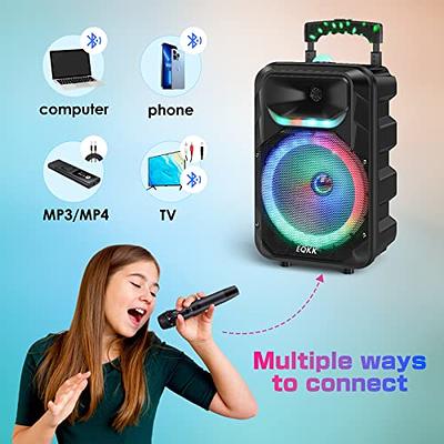 Link Portable Karaoke Bluetooth Speaker And Wireless Microphone