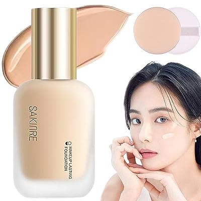 LOKFAR AirBrush Foundation Spray Silky Mist Foundation Spray Makeup Set  with Brush Full Coverage Foundation for