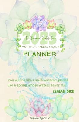 Bible Verses 2 Year 2024 Pocket Planner 