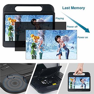 BOIFUN 17.5 Portable DVD Player Swivel Screen 6 Hour Battery USB/AV Region  Free