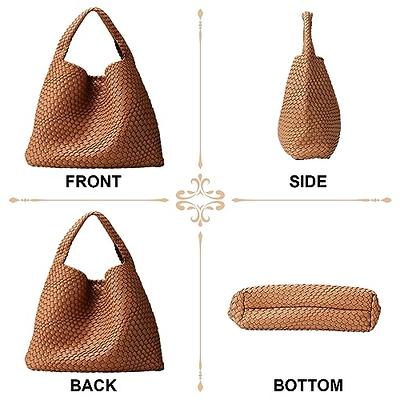 Hobo Woven Vegan Leather Weave Tote Bag