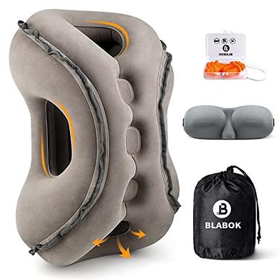 Shop 4pcs Inflatable Foot Rest Airplane Travel Essentials Travel