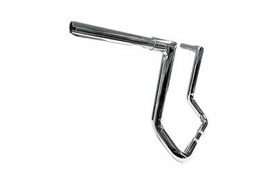 PreWired Chrome Meathook Bagger Bar 12 'ABS' Handlebar Kit For