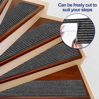 8 PCS Rug Grippers for Area Rugs, Non Slip Rug Stickers for Wood