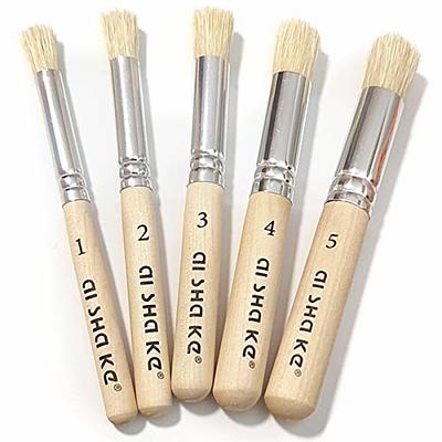 Foam Sponge Wood Handle Paint Brush Set Lightweight Durable - Temu