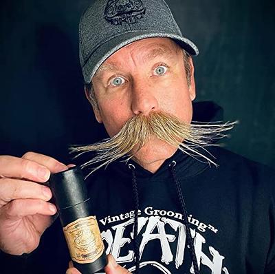 Mustache Wax Remover Oil Night Fury by Death Grip - Get Wax Out of Your Handlebar Moustache or Beard