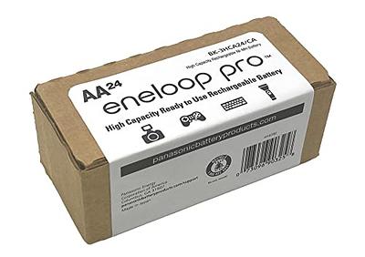 Panasonic eneloop pro rechargeable battery package on sale