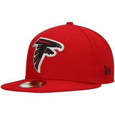 Men's Atlanta Falcons New Era Black Pop 59FIFTY Fitted Hat