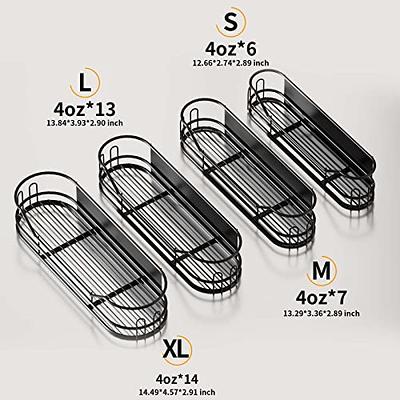 MAJESTIC AP Magnetic Spice Racks - Set of 4 | Spice Rack Organizer for  Fridge, Countertop, and Wall | Space Saving Solution for Kitchen  Organization 