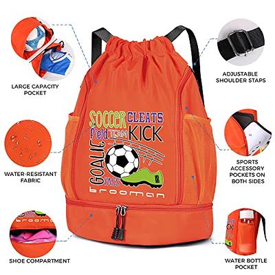 Basketball Bag Backpack, Waterproof Soccer Ball Bag For Boys Girls