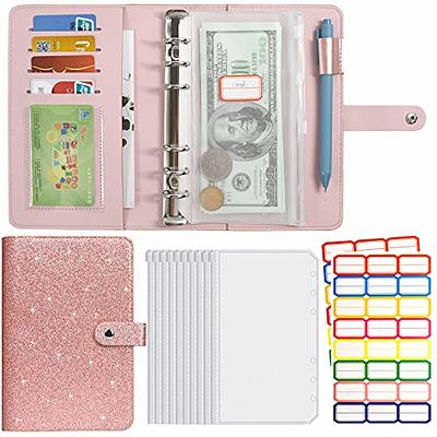 A7 Notebook Planner For Expenses Hand Book Binder Budget Organizer Cash Budget  Planner Loose-leaf Daily Planner