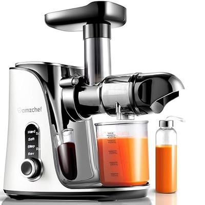 AMZCHEF Slow Juicer Masticating Juicer Machine ZM1501 Orange