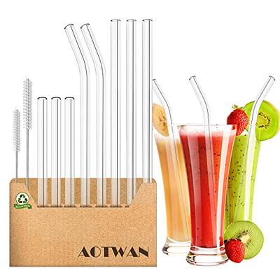 Glass Gem Straws