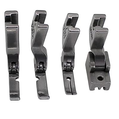 Fbshicung 4 PCS/Set Zipper Presser Foot #P363+S518N+P36N+P36LN for