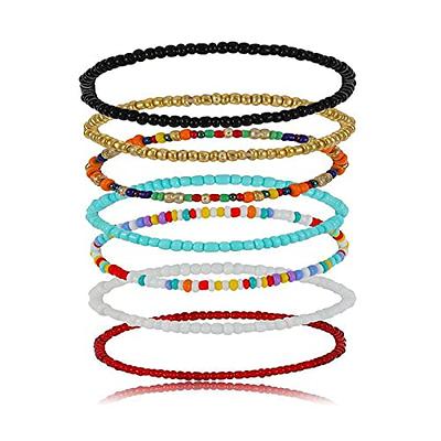 Seed Bead Bracelets, Beaded Bracelets, Stacking Bracelets, Friendship  Bracelets, Beach Jewelry, Summer Bracelets, Colorful, Boho Style 