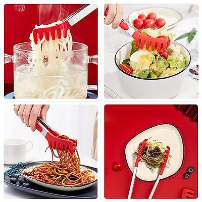 3 Pcs Kitchen Tongs,Non-Stick Silicone Tongs with Silicone Tips and  Stainless Steel Handle,Silicone Kitchen Cooking Tongs Set,Stainless Steel  Nonstick Food Tong or Food Grill, Salad, BBQ, Frying