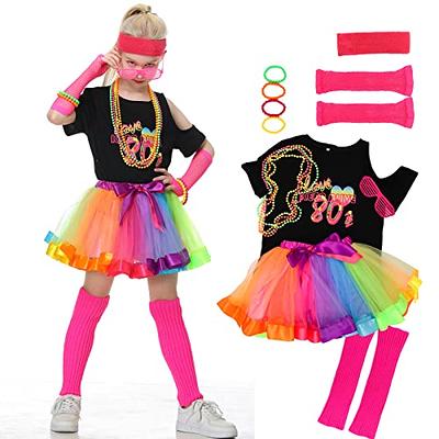 ROSEZUZU Cosplay Costume Girls Role Play Outfits Kids Halloween Cowgirl  Dress Up Vintage Disco Hot Pink Clothes Set Hippie Pants Christams Birthday  Gift 120 - Yahoo Shopping