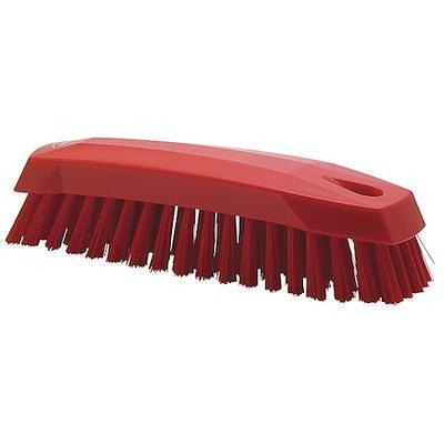 Rubbermaid Commercial Fg648200coblt Long Handle 6 In. Scrub Brush