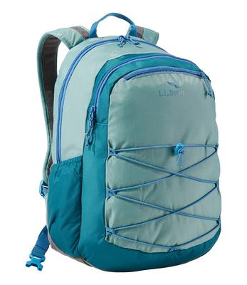 L.L. Bean Mountain Classic School Backpack Blue HAZE/CANYON Khaki