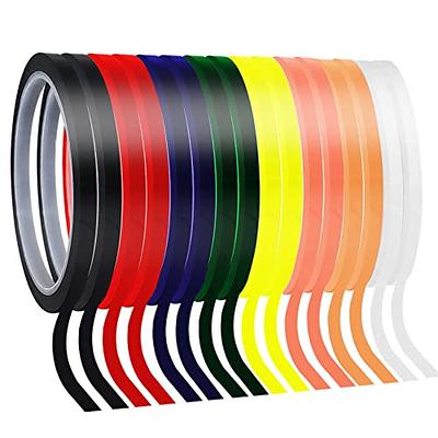  WSPER Chart Tape 6mm 1/4 Whiteboard Tape Self-Adhesive Vinyl  Tape for Pinstripe Dry Erase Board Tapes Lines : Office Products